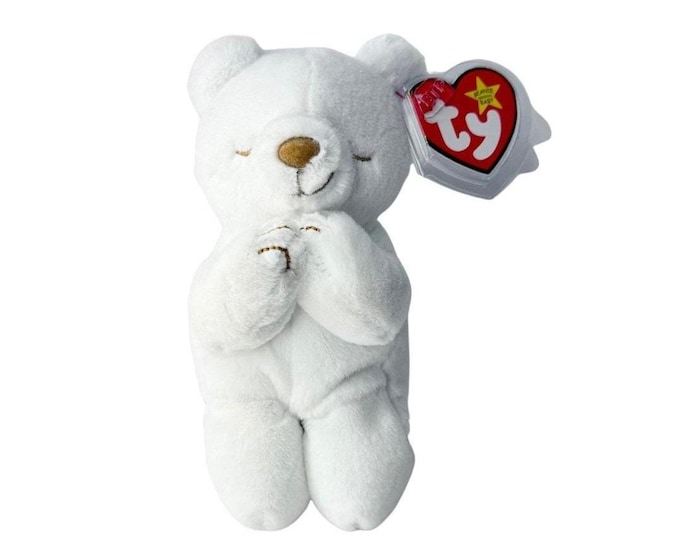 Hope II the Bear | Prayerful Companion | Mint Heart Tag TY Beanie Baby