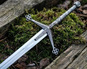 Scottish Claymore Sword – J2 Steel Highland Black Medieval