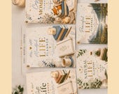 Cozy Printable Planner Bundle | Daily Planner, Habit Tracker, Self Care & Journaling Pages | Digital PDF A4
