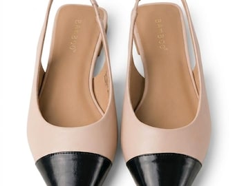 Assert Slingback Flat Shoes  Chic & Comfortable Everyday Footwear