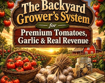 Growing Tomatoes eBook | Backyard Grower's System (Digital Download)