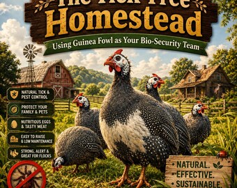 Guinea Fowl as Bio-Security Team eBook | Natural Tick & Pest Control for the Homestead