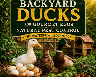 Backyard Duck Farming eBook | Raise Ducks for Eggs, Pest Control & Self-Sufficiency