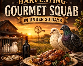 Gourmet Squab Farming eBook | Raise a Forgotten Protein Source at Home