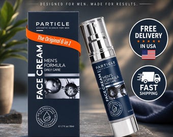 Particle Men's Face Cream: 6-in-1 Anti-Aging Daily Care fast shiping in USA