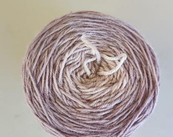 Fil teint en dégradé - bambou.  Bambou/Laine/Nylon - Crépuscule