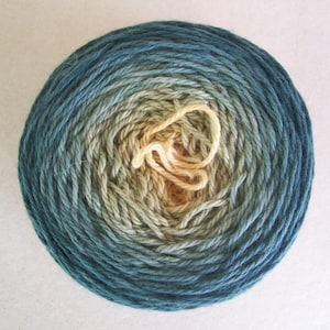 Gradient Hand-Dyed Cotton Yarn: DK/8ply - Mischka