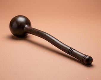 Handcrafted Acacia Wood Knobkerrie, Traditional African Walking Stick, Tribal Decor Club