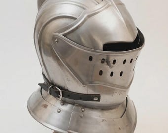 15th Century German Sallet Helmet | 18 Gauge Steel Knight Armor (Wearable)