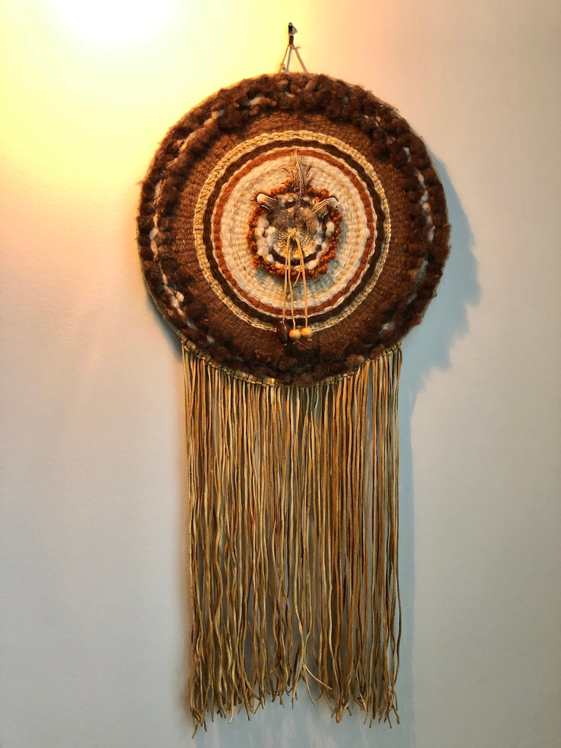 1950s Native Art Handmade Native American Wall Hanging Weaving Etsy