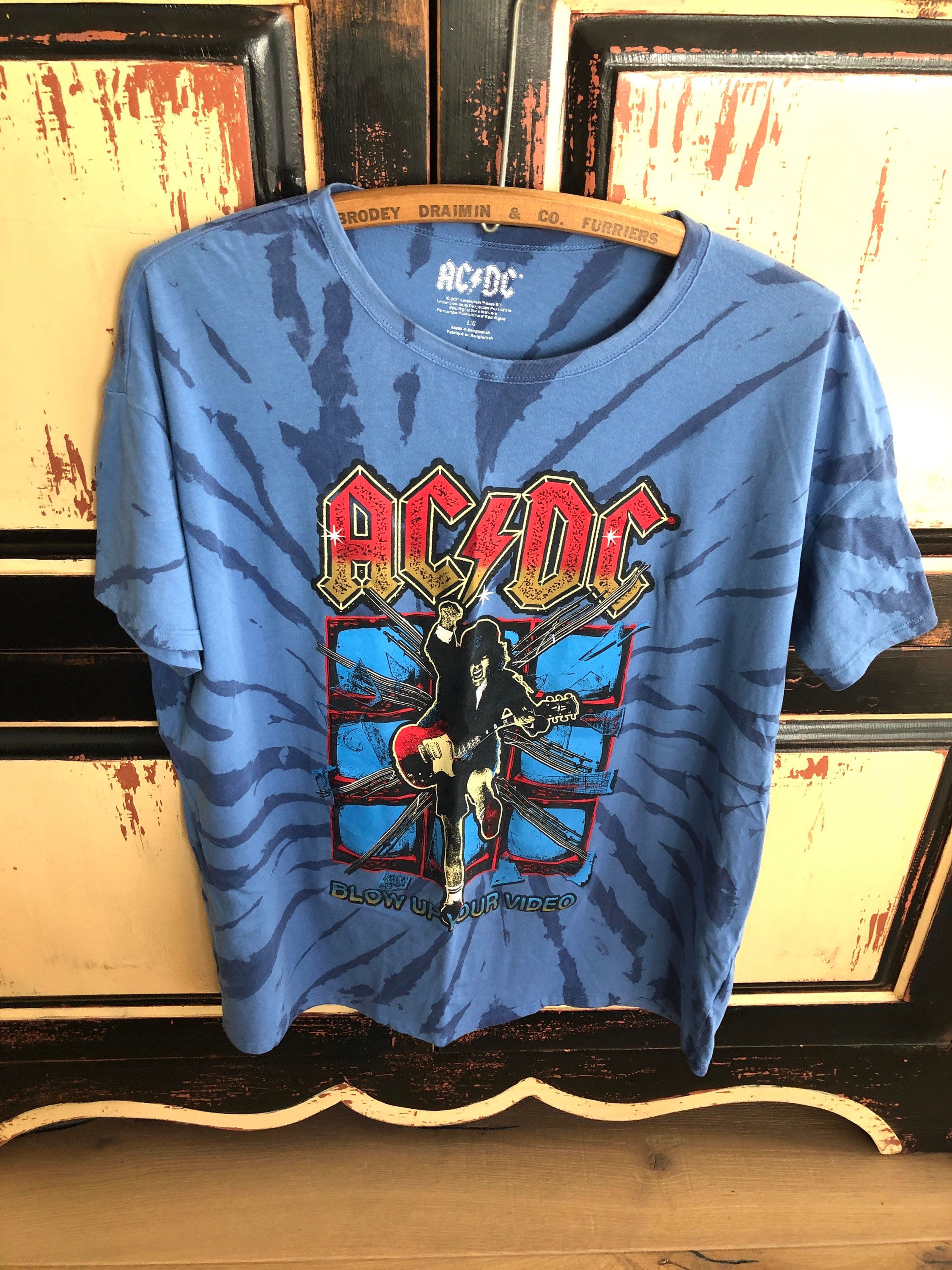 Vintage AC/DC Blow Up Your Video T Shirt Cotton Size Large - Etsy 日本