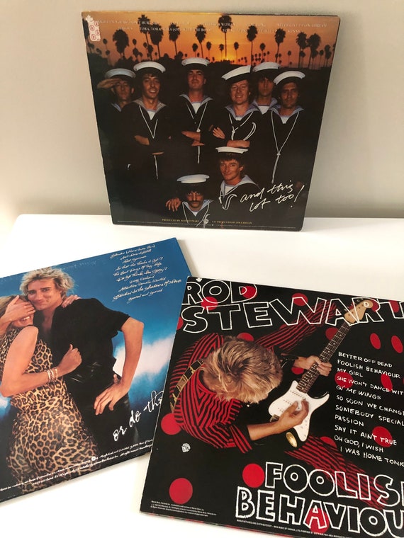 Rod Stewart Instant Collection 3 Vinyl LPS 1970s/80s Excellent - Etsy