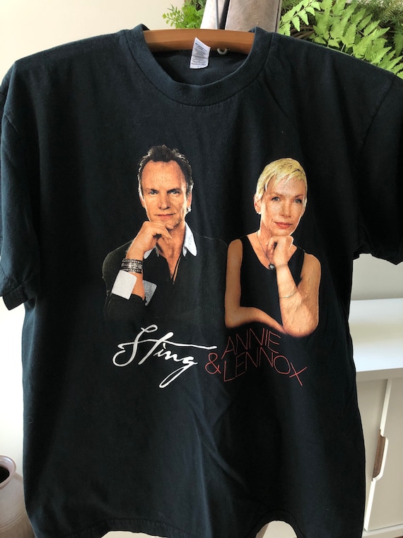 SALE Sting And Anne Lenox T-shirt Sacred Love Wor… - image 1