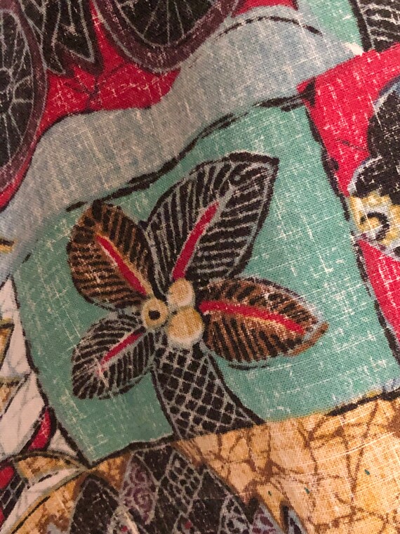 SALE Vintage Reyn Spooner Hawaiian Print Size Large T… Gem