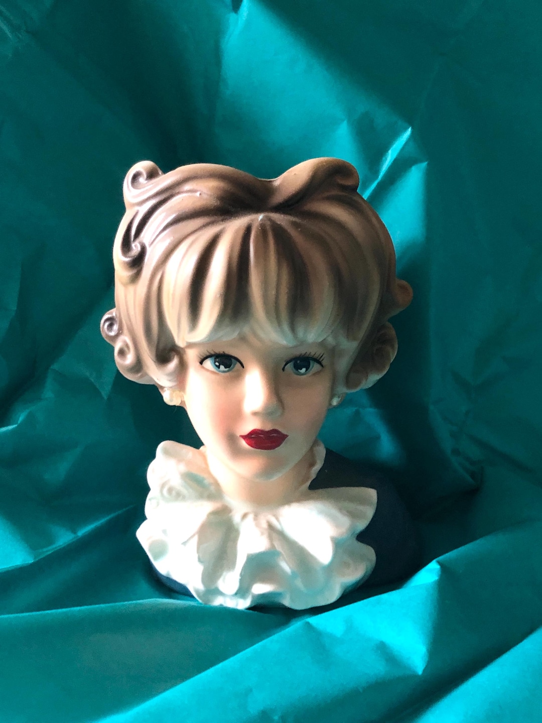 Relpo（レルポ）陶器　花瓶　貴婦人　日本製　ヘッドベース ヴィンテージ il_1080xN.6456460044_d3kk.jpg
