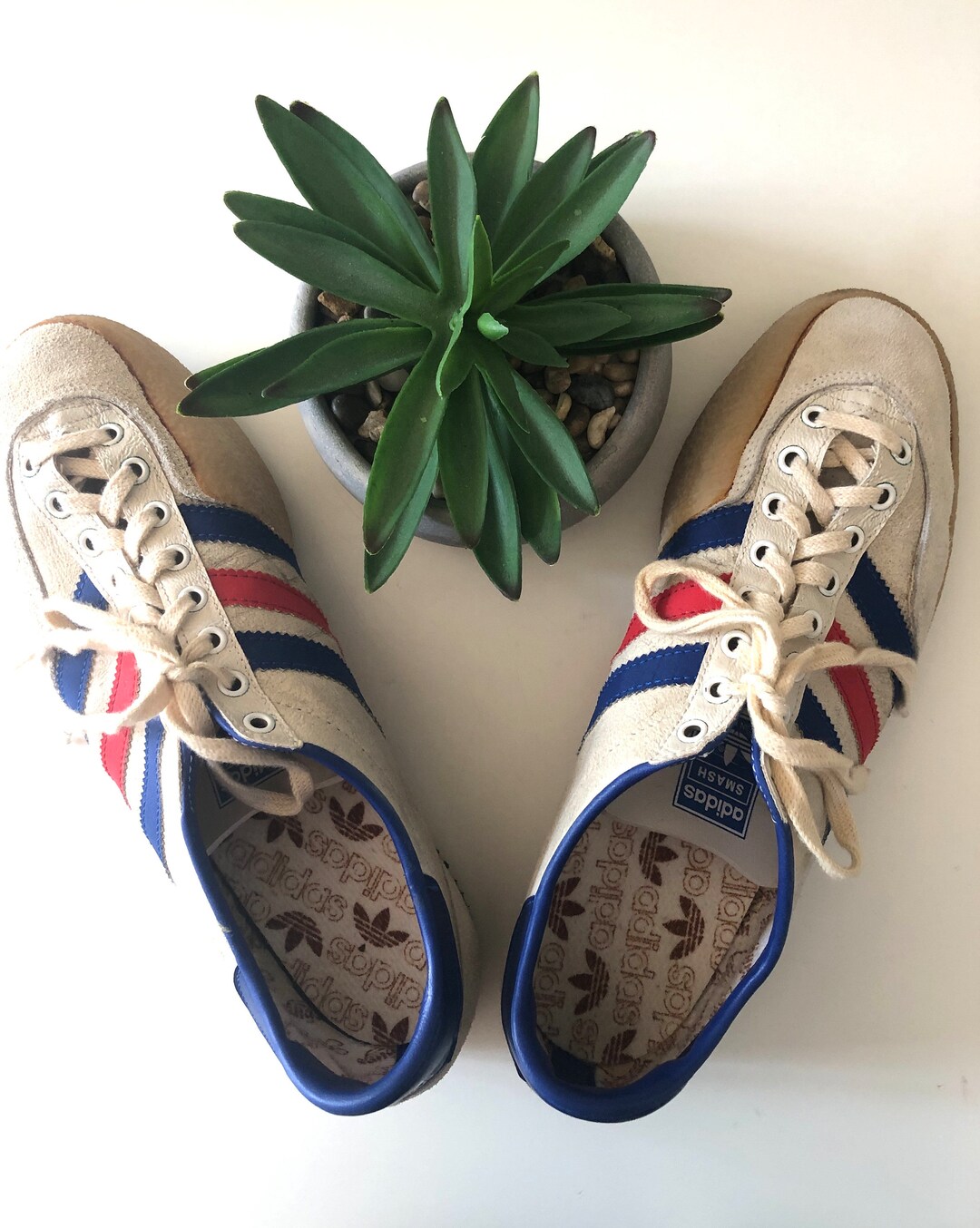 SALE Adidas SMASH Made in France 70s RARE Etsy
