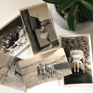 Black and White Photos 40’s Original Sepia Children Photography Adorable!