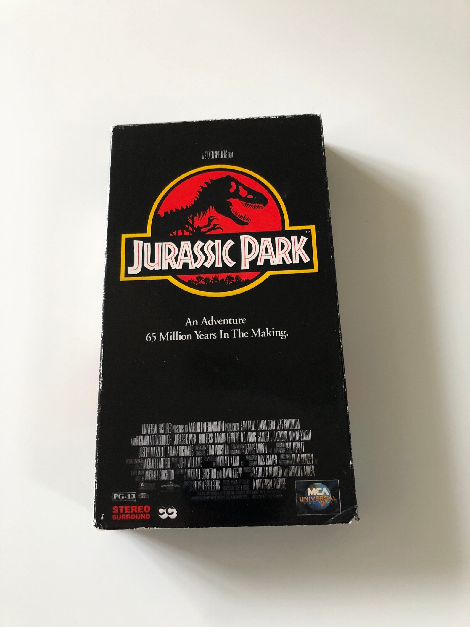 Vintage Jurassic Park 1993 VHS Original Adventure Movie half Etsy Canada