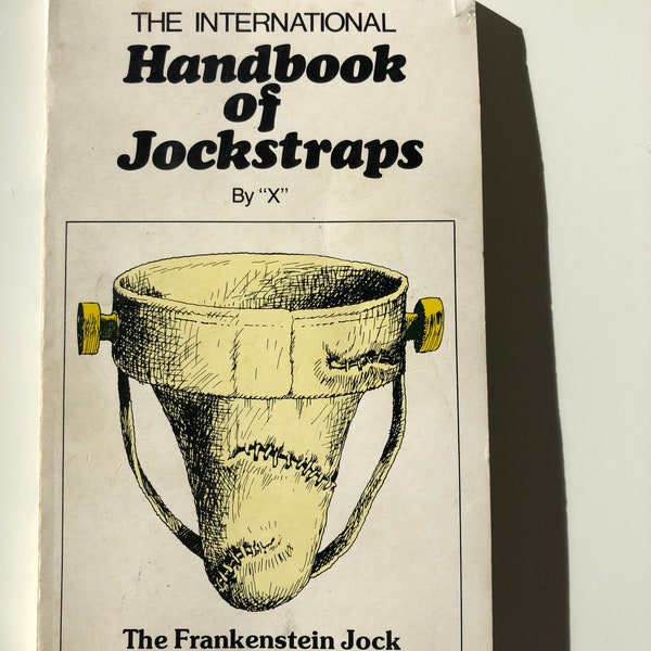 Humorous Jock Strap Book 1975 Paperback