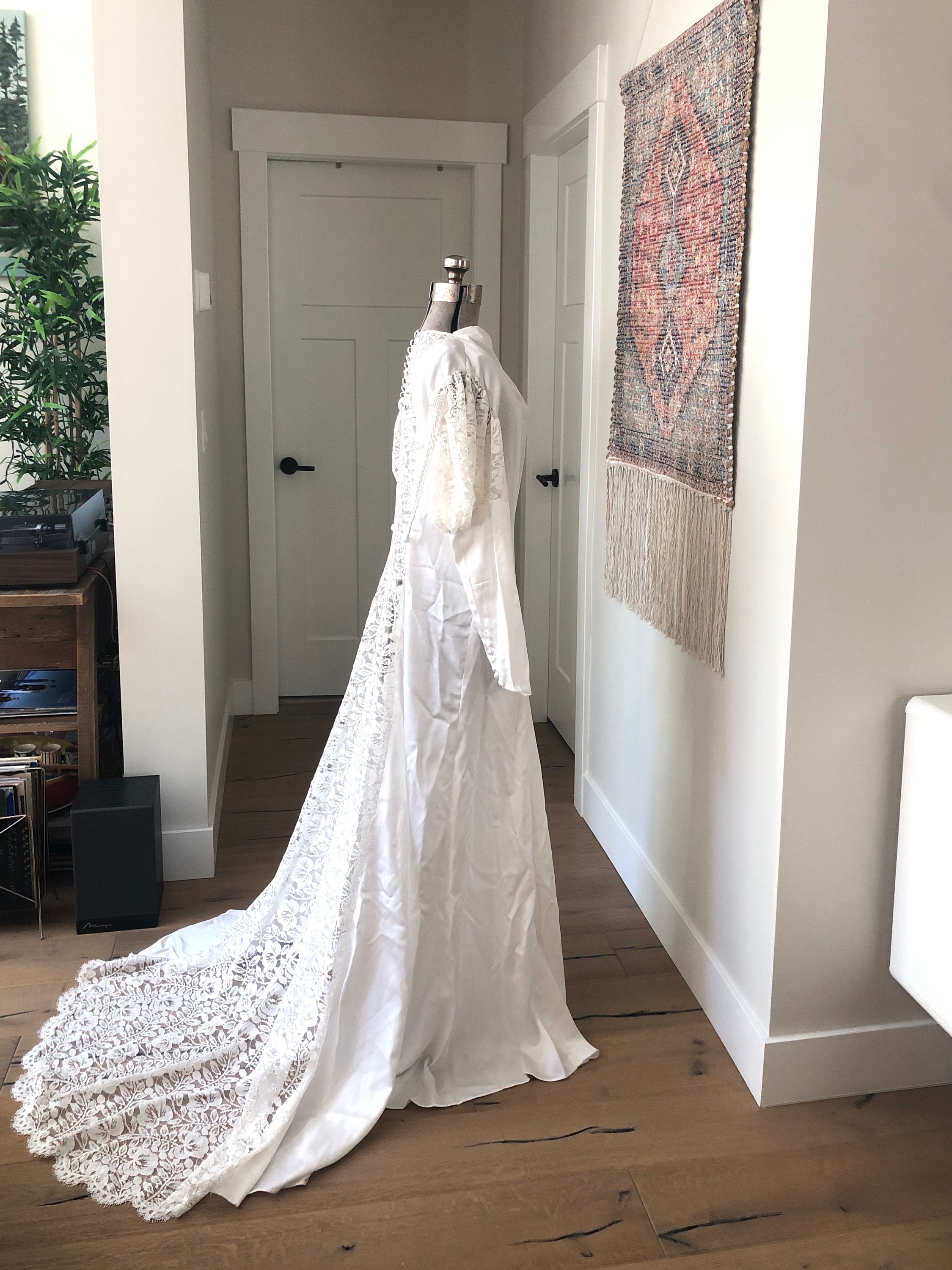 edwardian lace wedding dress VT6310 Long Sleeve Wedding Dress, Edwardian Wedding Dress Saja Wedding