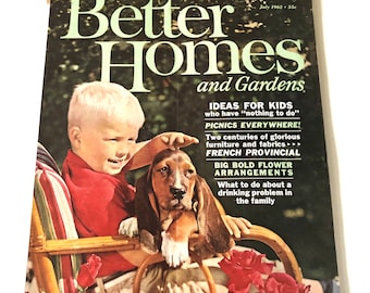 60’s Vintage Better Homes And Gardens Magazine Retro Advertisements