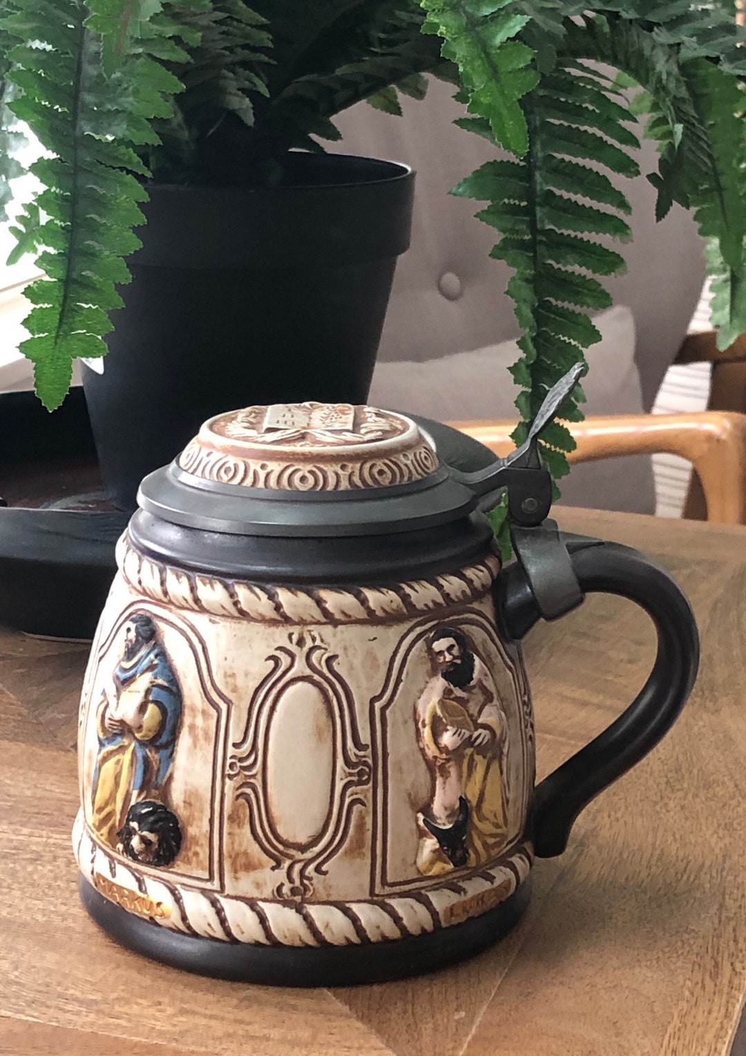 Vintage Beer Stein Edition Kossinger Ceramic Fathers Day Gift Etsy