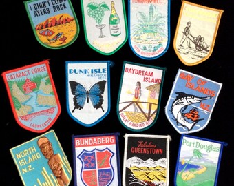Vintage Crests of Australia and New Zealand Selling Individually