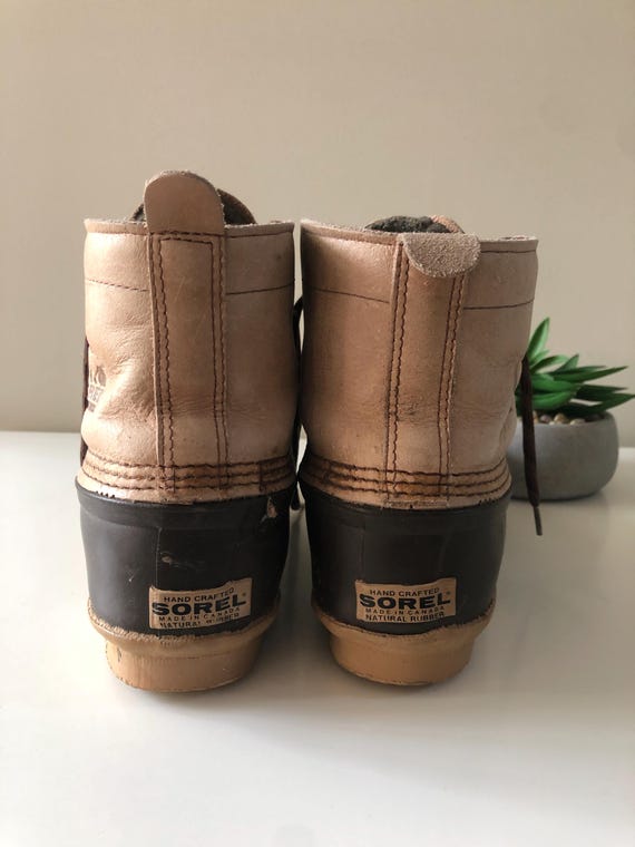 Vintage SOREL Canada Made Duck Boots - Etsy display picture 2
