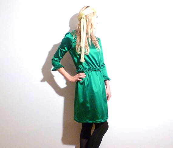 slim fit dress slacks Second Female Lelou Dress Green  Edito Boutique