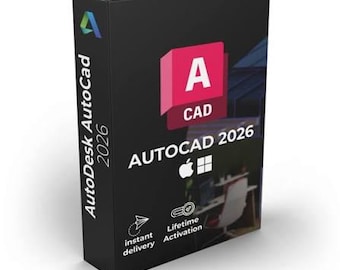AutoCAD 2026 / Versione completa / Attivazione a vita / Windows / macOS / Download immediato
