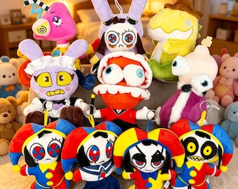 Erstaunlicher Digitaler Zirkus,Clown Plüsch,Puppen Spielzeug,Karikatur Plüsch, Anime Plüsch,weiches Stofftier, Fertig Lager