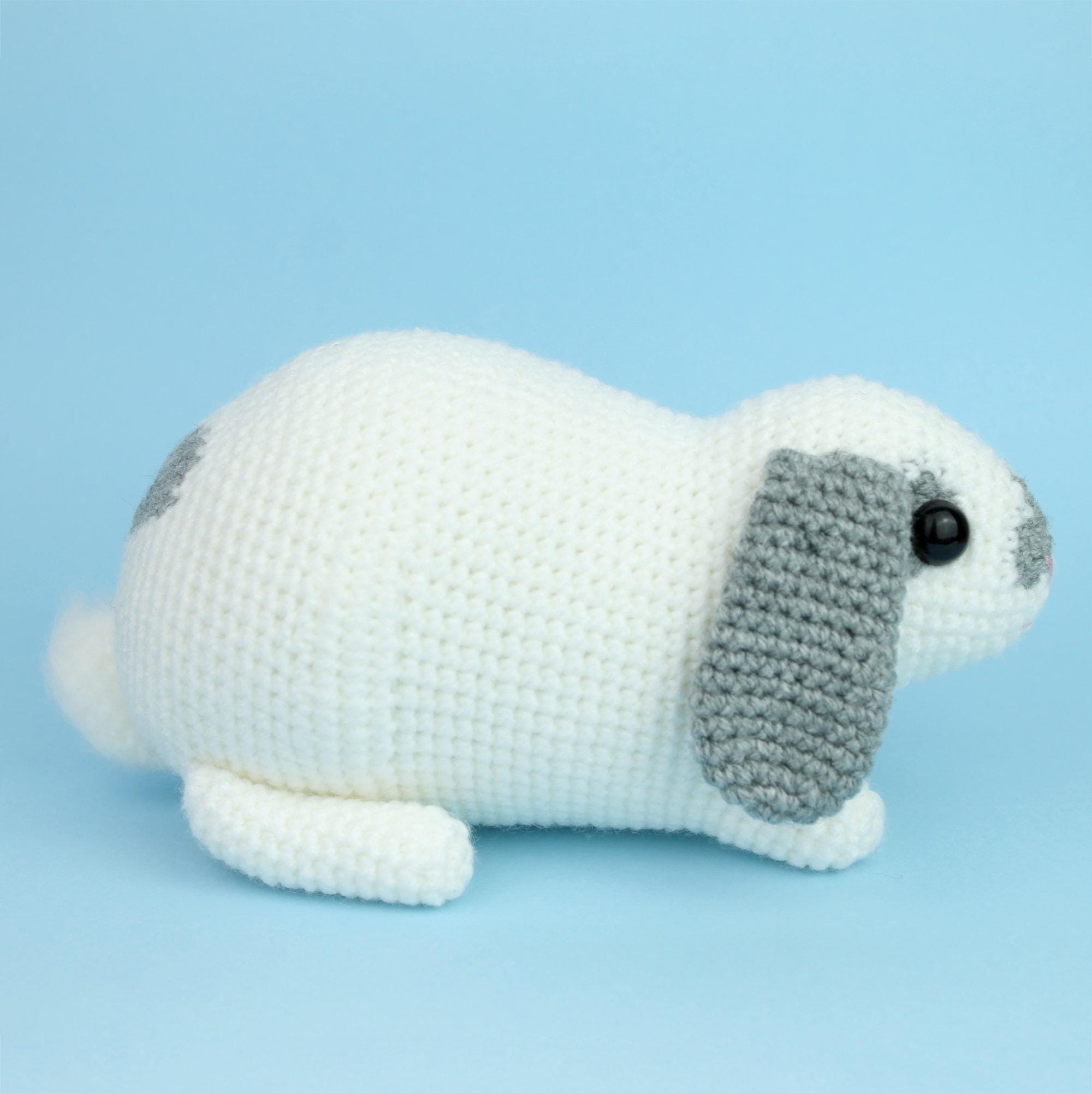 Mini Rabbit Crochet Pattern Mini Lop Rabbit Crochet Pattern for a Realistic Amigurumi Bunny - Etsy