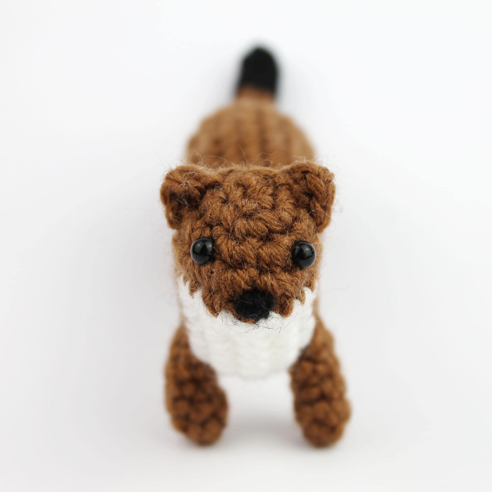 Weasel Rochet Pattern Pocket Weasel Crochet Pattern - With Modifications for Stoat or Ermine ...