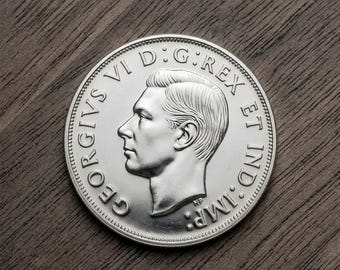 1948 Canadian Silver Dollar, Canada George VI Silver Dollar Coins, Old "Voyageur" Coin Collection, Rare Collectible Coin Collection