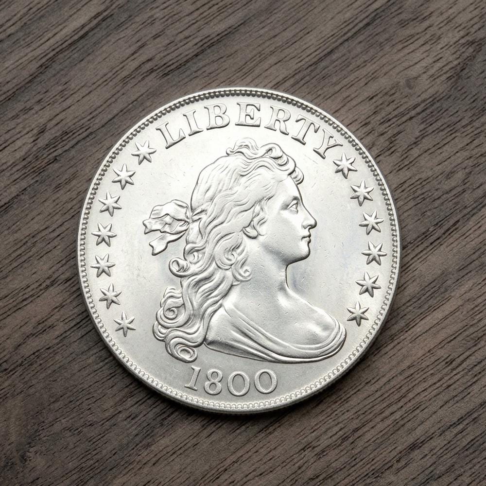 1800 liberty silver dollar - Etsy 日本