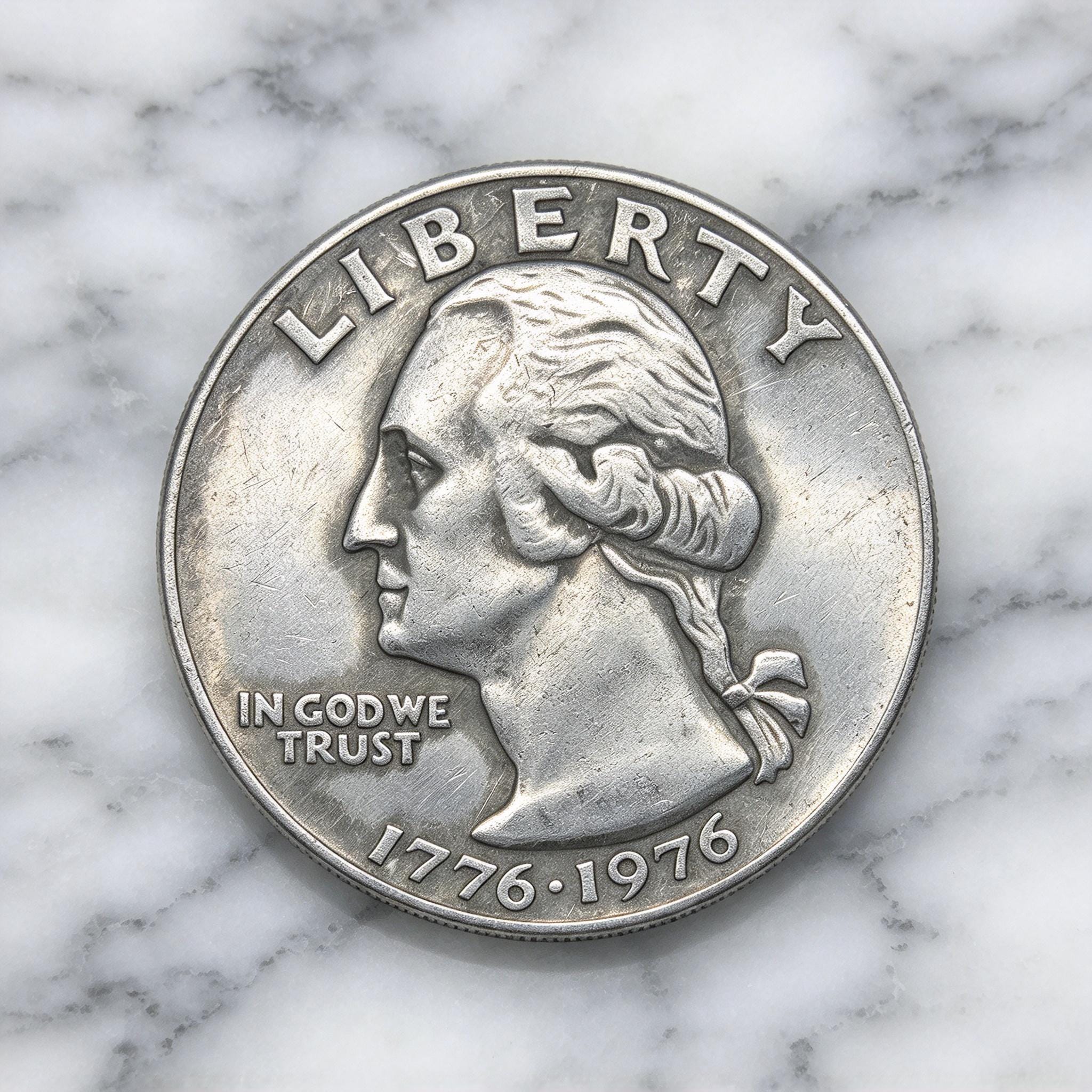 Bicentennial quarter coin 1776 1976 - Etsy 日本