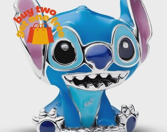 Lilo Stitch-bedel, 925 sterlingzilveren bedelarmband compatibel met cadeau Pandora voor meisjes