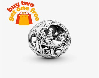 Alice in Wonderland, 925 sterlingzilveren bedelarmband compatibel met Pandora voor meisjes cadeau
