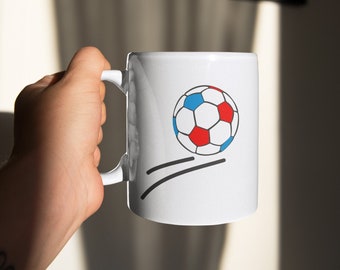 Mug ballon de foot - Cadeau homme foot - Cadeau fête des pères