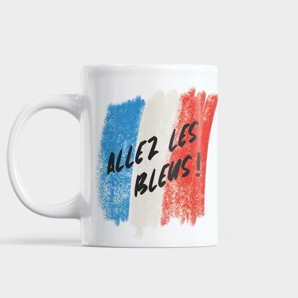 Mug cadeau football - Mug supporter équipe de France - Mug football fête des pères