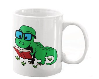 Unbreakable dinosaur mug - Dinosaur child mug - Back to school mug - Dinosaur child gift - Personalized dinosaur mug