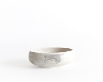 Handmade Ceramic Soy Sauce Bowl, Beige Sushi Dish