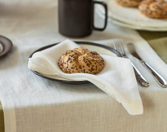 Linnen servetten set, bruiloft servetten, aangepaste stoffen servetten, elegante dinerservetten, bruiloft tafeldecor, herbruikbaar tafellinnen cadeau