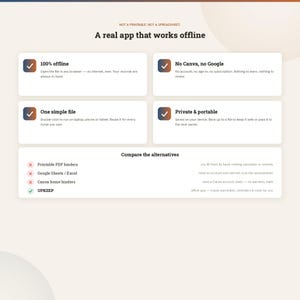 Home Wartung Tracker App | Garantie- & Reparaturlog + Heimwerker-Aufzeichnungen | Multi-Property, kein Canva oder Google Bild 9