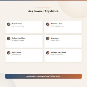 Home Wartung Tracker App | Garantie- & Reparaturlog + Heimwerker-Aufzeichnungen | Multi-Property, kein Canva oder Google Bild 11