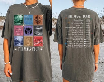 Comfort Colors The Mass Tour Tshirt, Acotar Tee, Velaris Shirt, SJM Eras Band Tour, CPS28