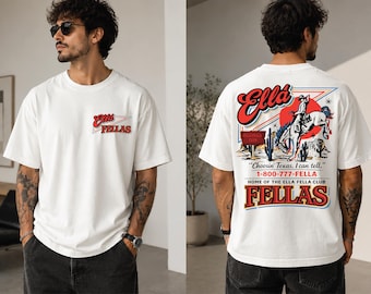 Comfort Colors Ella Fella Club Western T-Shirt, Ella Fella Cowboy Shirt, Western Country Concert Graphic Tee, CPS88