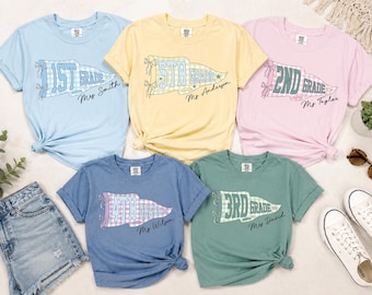 Comfort Colors Teacher Team Shirts, Back to School Shirt, Grade Level Team Tees, Teacher Gift, CPS114