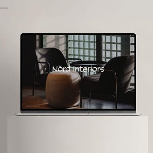 Interior Design Presentation Template Canva | Minimal Client Proposal | Interior Design Portfolio | Editable Presentation Interior Designer