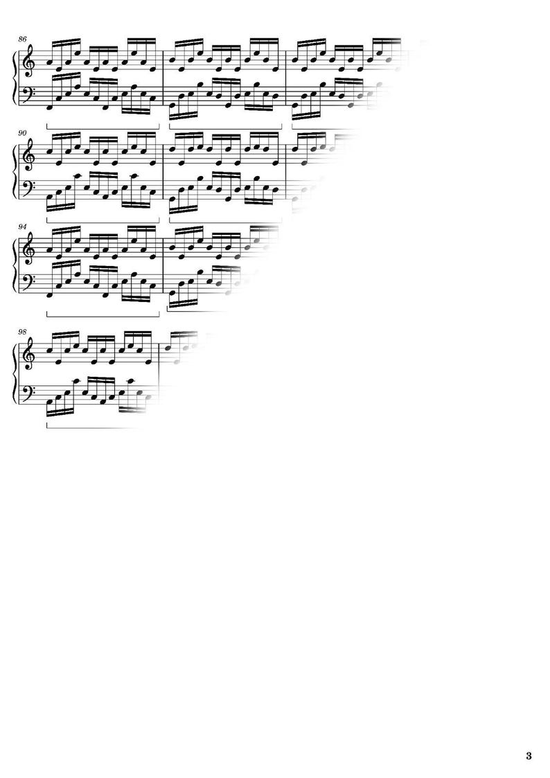 Interstellar Piano Sheet Music PDF – Main Theme (easy/intermediate ...